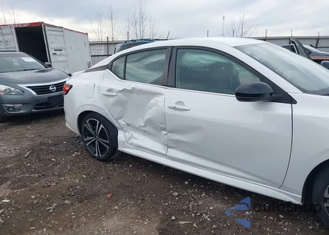 2022 Nissan Sentra Sr Xtronic Cvt from USA, damaged, VIN 3N1AB8DV3NY202978